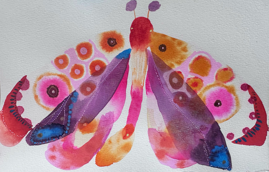 Butterfly Watercolour Series – 4-Week Online Course