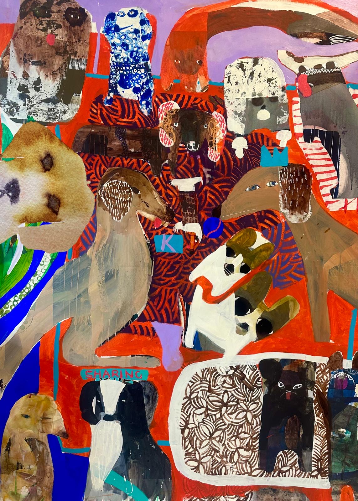 Semi - Custom Pet Portrait