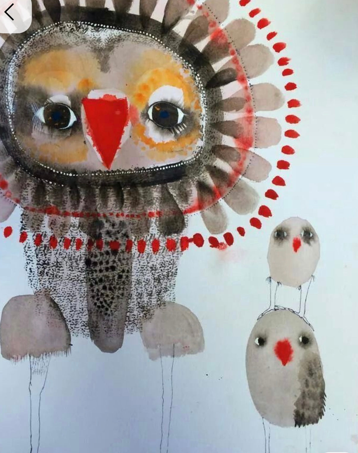 Owl Collage & Watercolour Masterclass - November 2025