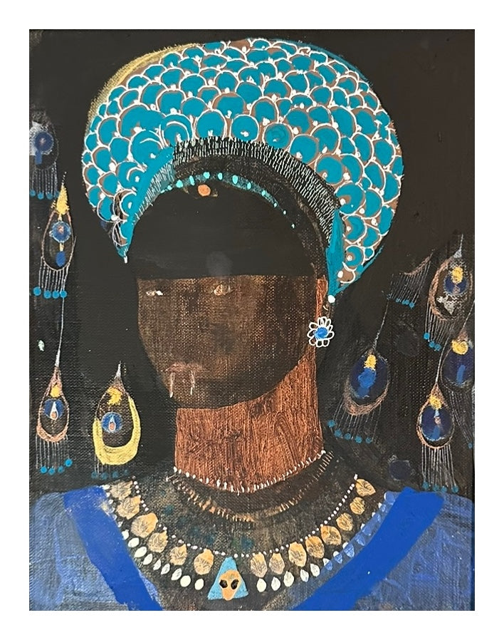 Vampire peacock alien princess