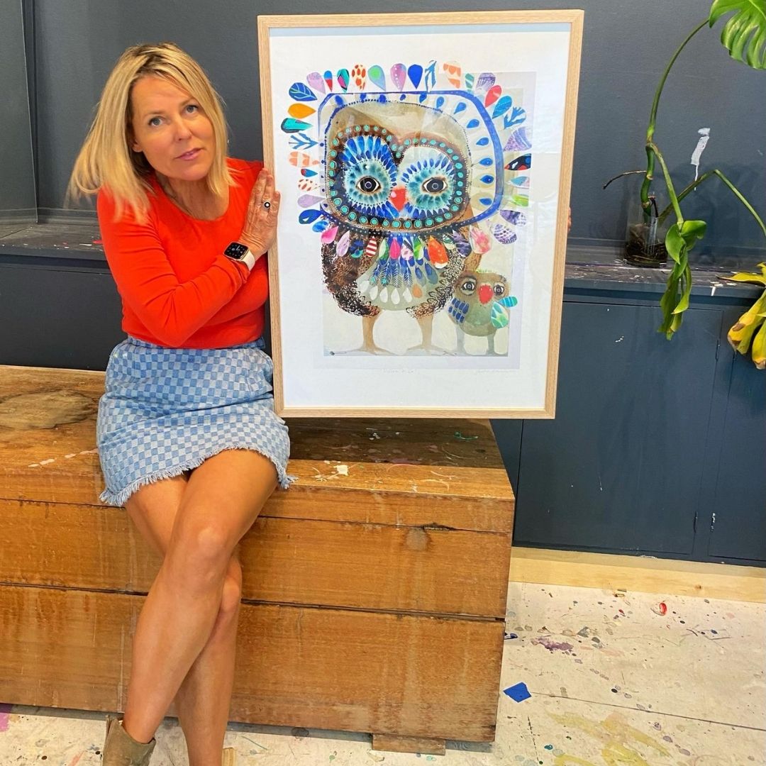 Owl Collage & Watercolour Masterclass - November 2025