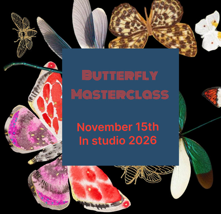 Butterfly Watercolour Masterclass - Sunday November 15th 2026