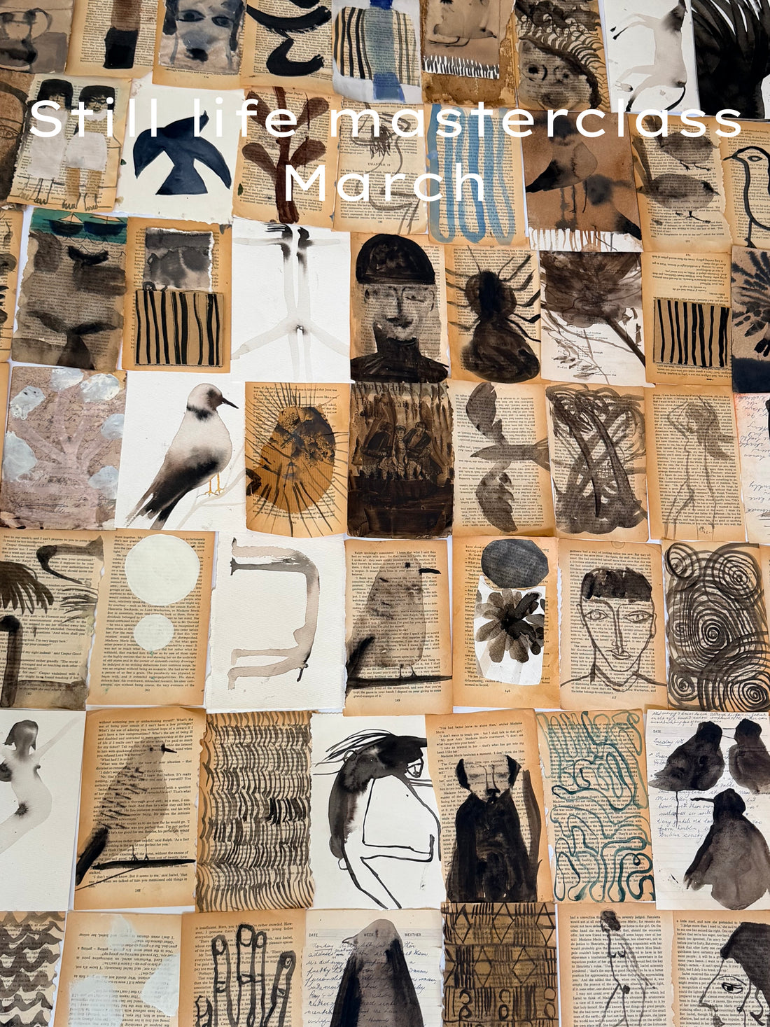 IN STUDIO COLLAGE MASTERCLASS - Saturday March 27th