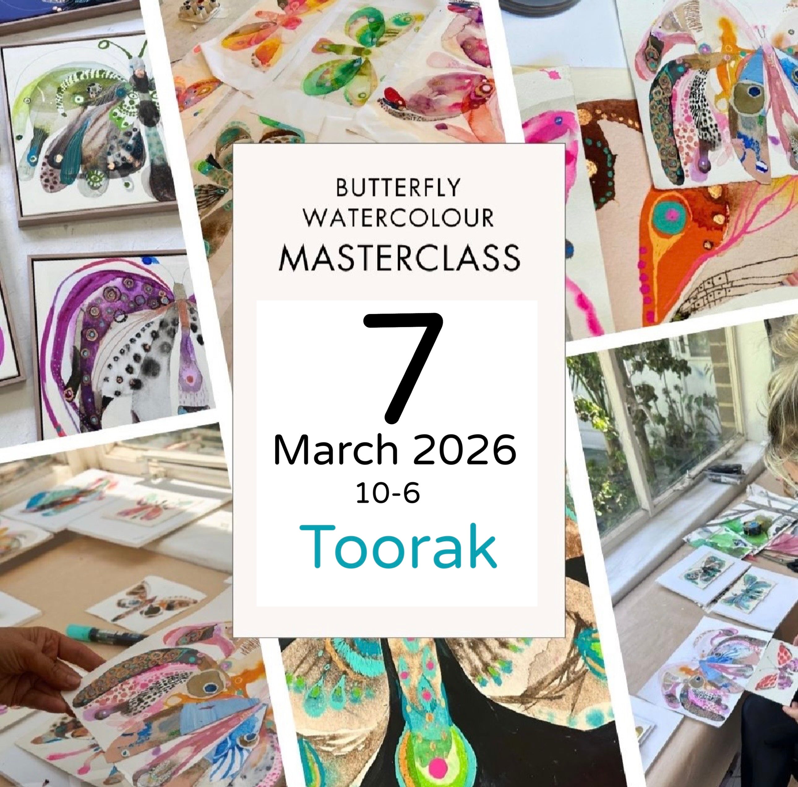 Butterfly Watercolour Masterclass