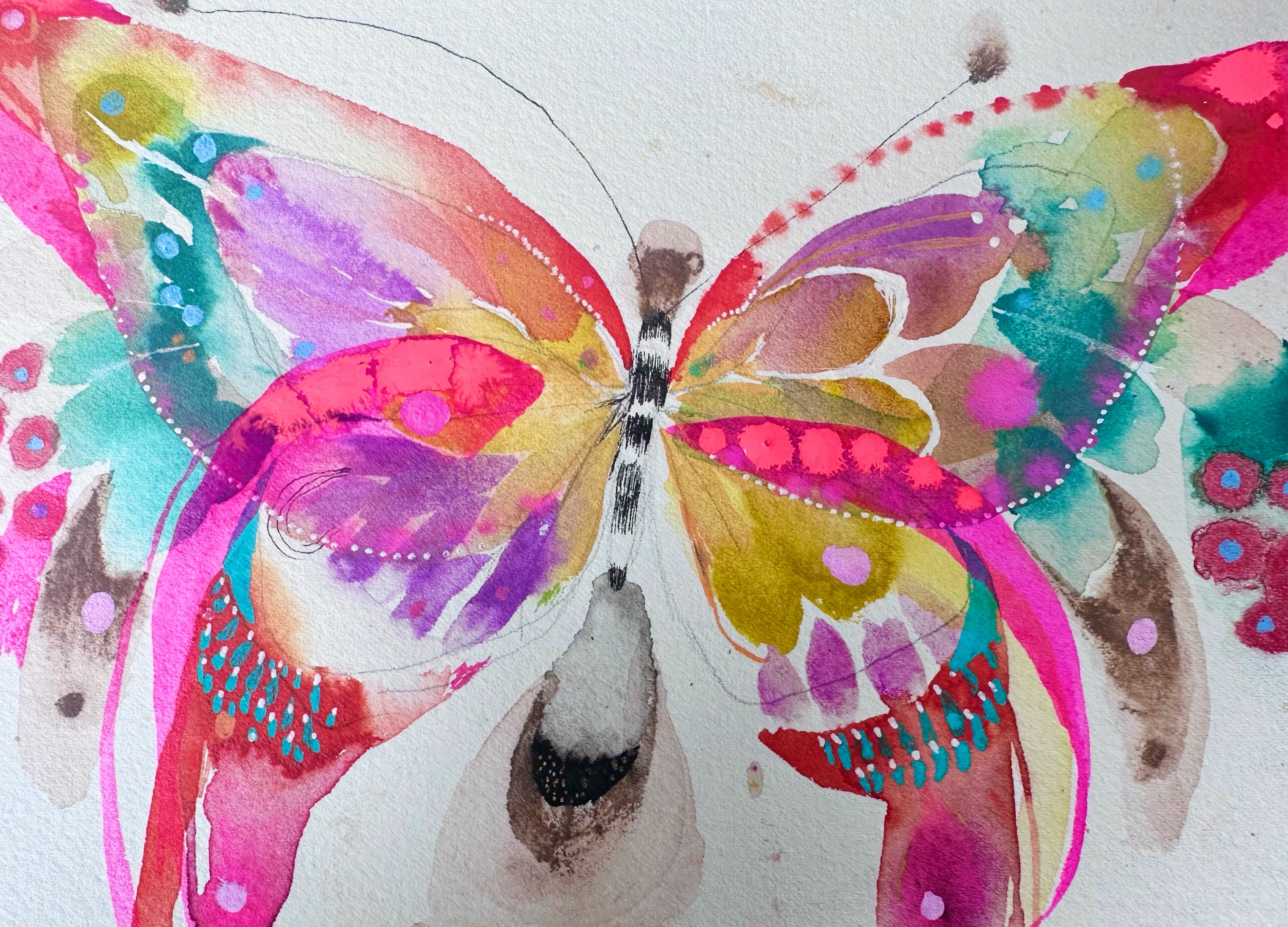 Butterfly Watercolour Series – 4-Week Online Course
