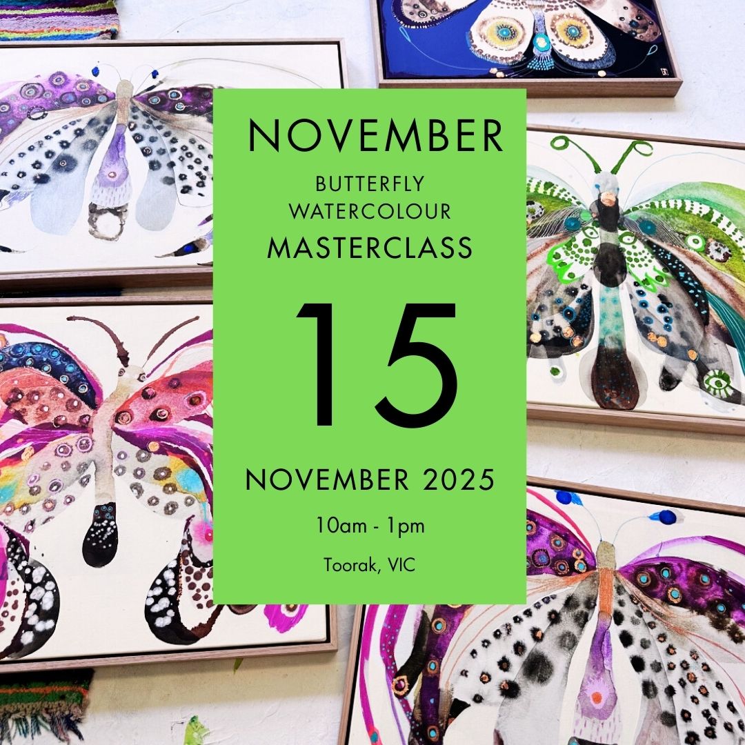 Butterfly Watercolour Masterclass - November 2025