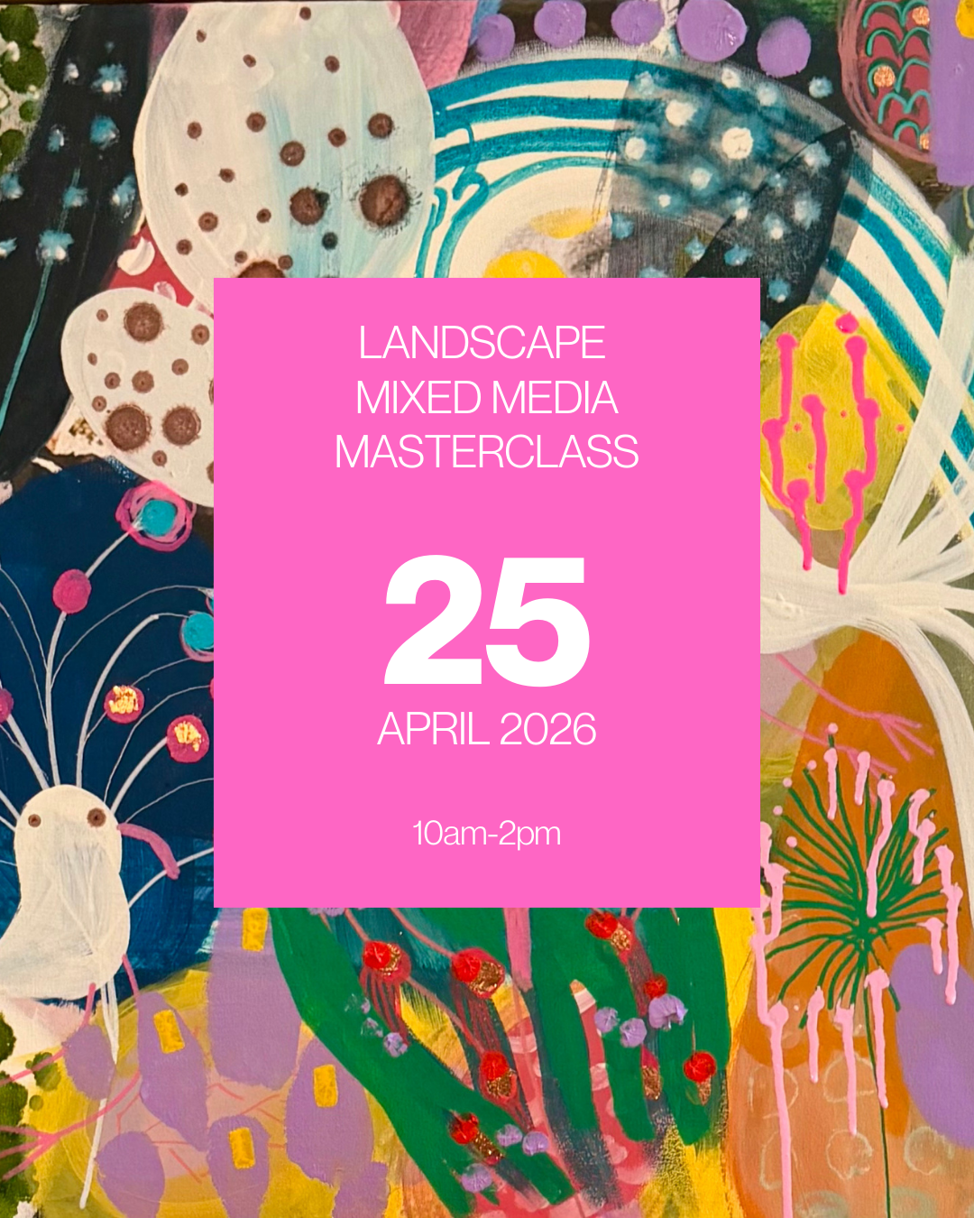 IN STUDIO LANDSCAPE MASTERCLASS - APRIL