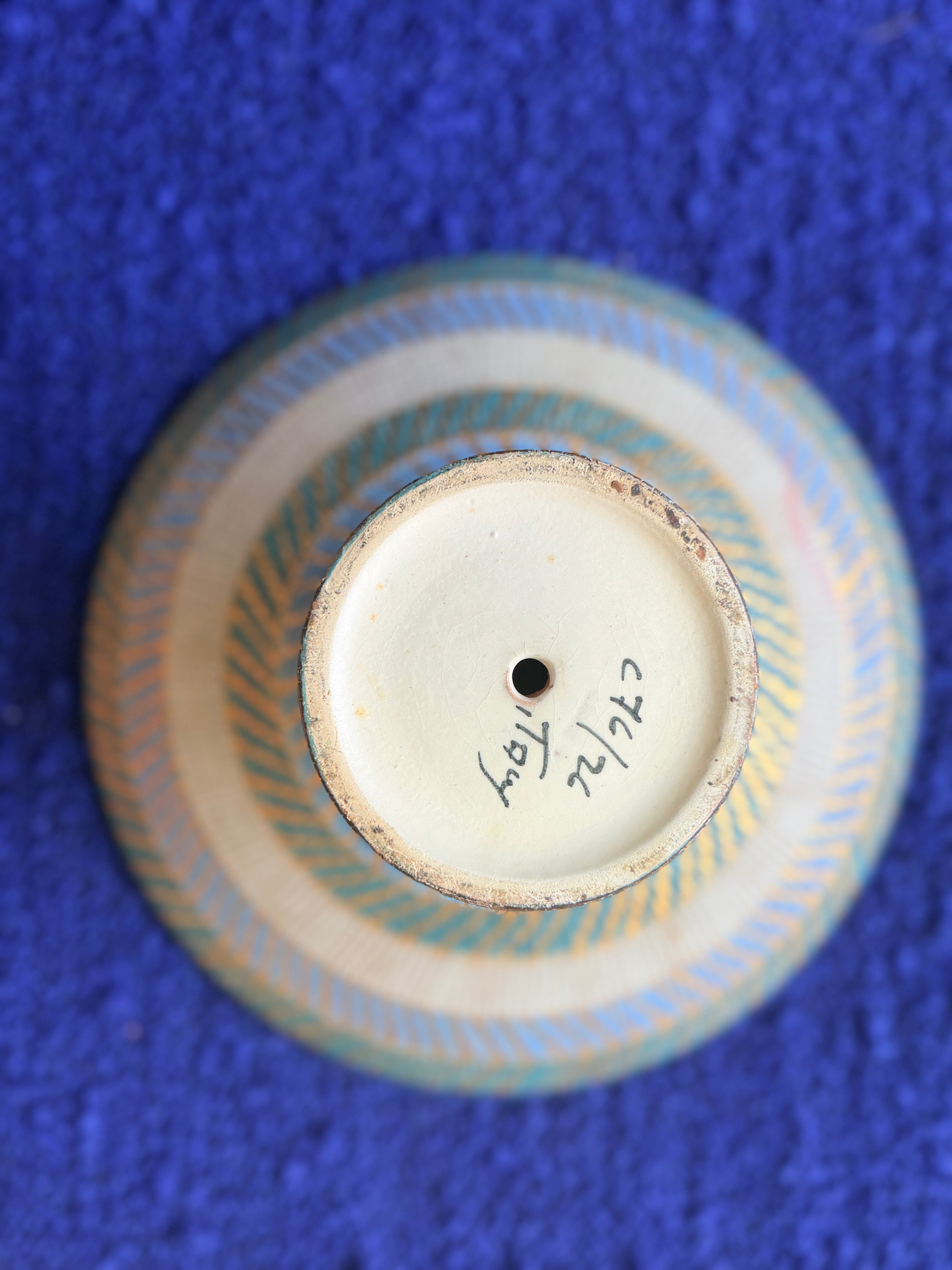 Bitossi Seta Series Footed Compote Bowl — Aldo Londi, c.1957