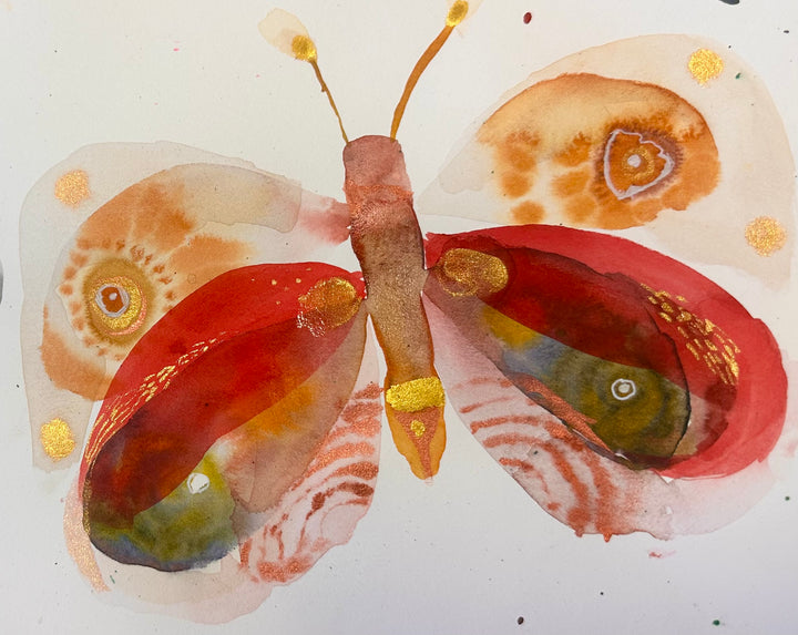 Rosa - the goddess of fire moth