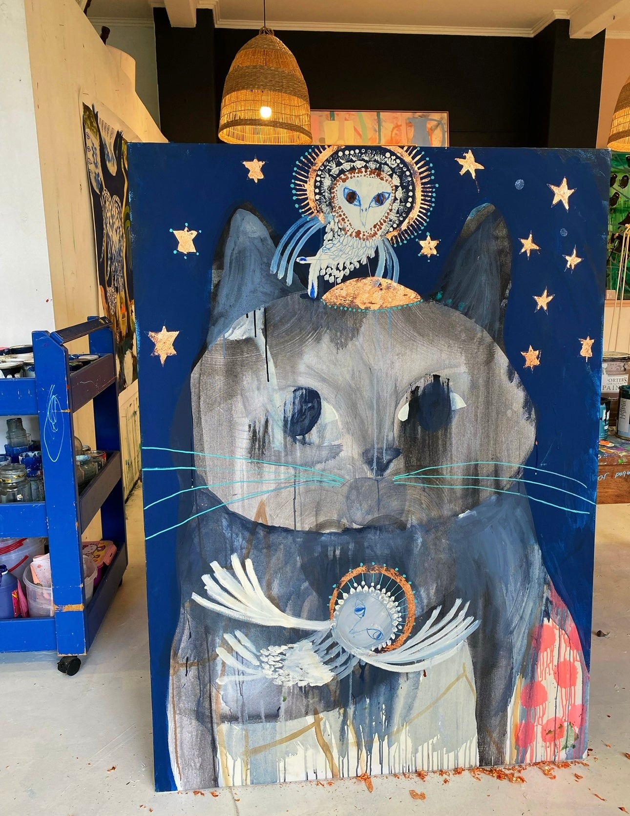 TONTO VISITS THE MOON - ORIGINAL ARTWORK