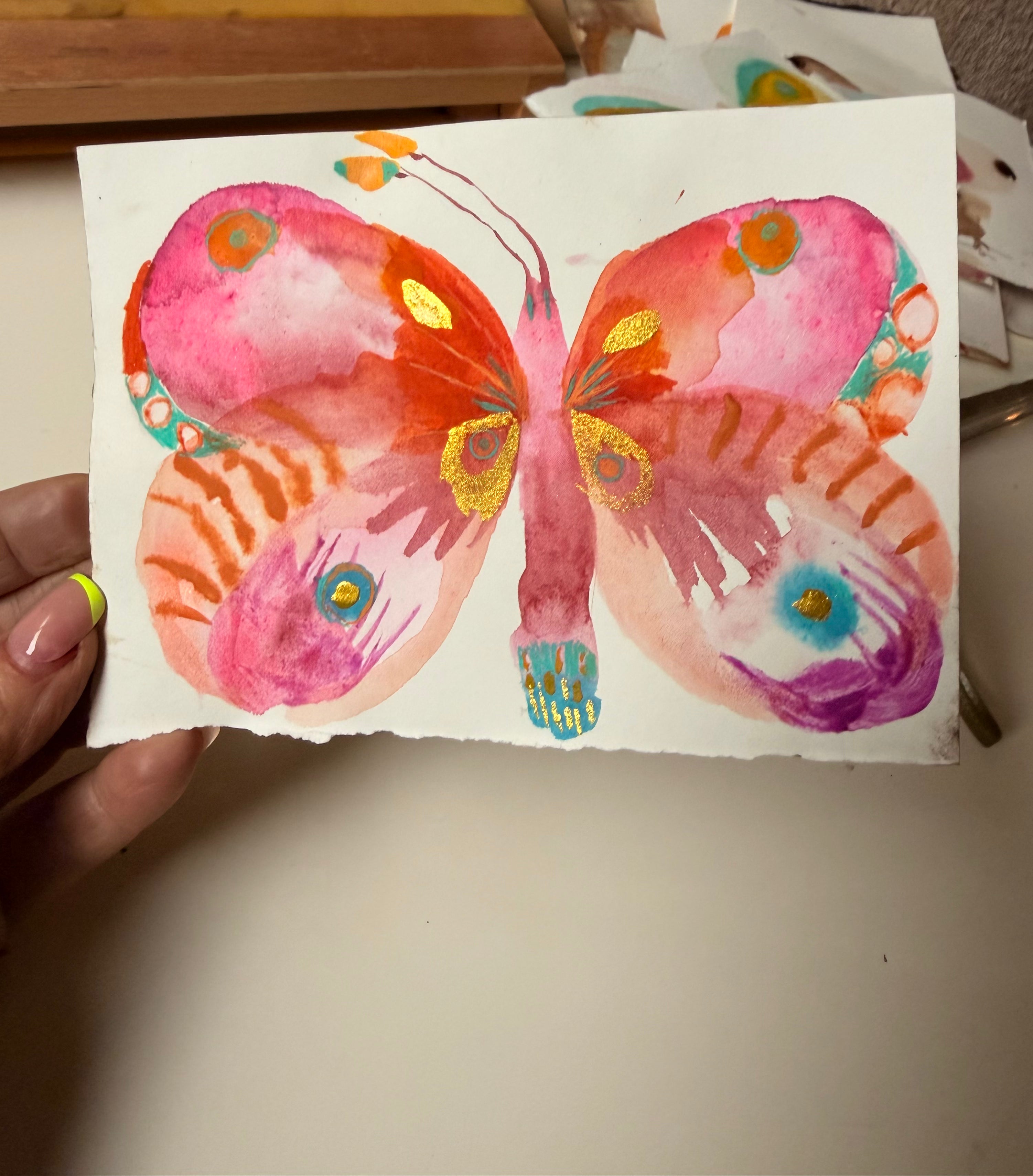 Pink Klimpt