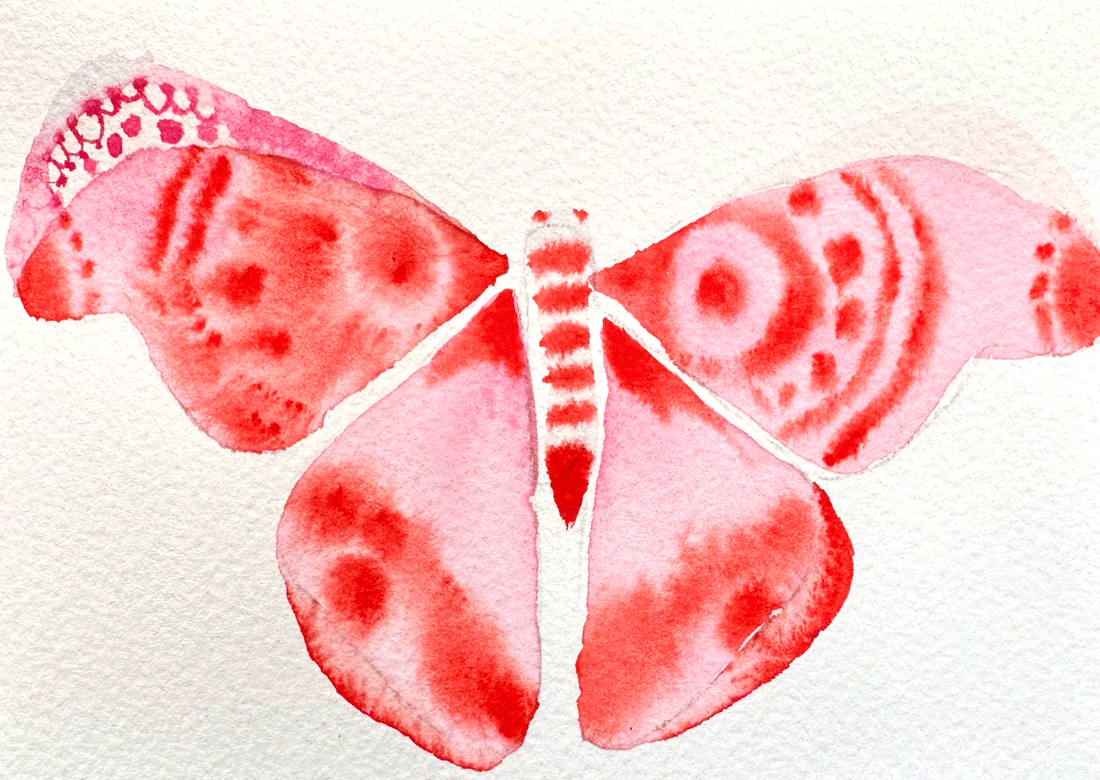 Butterfly Watercolour Series – 4-Week Online Course