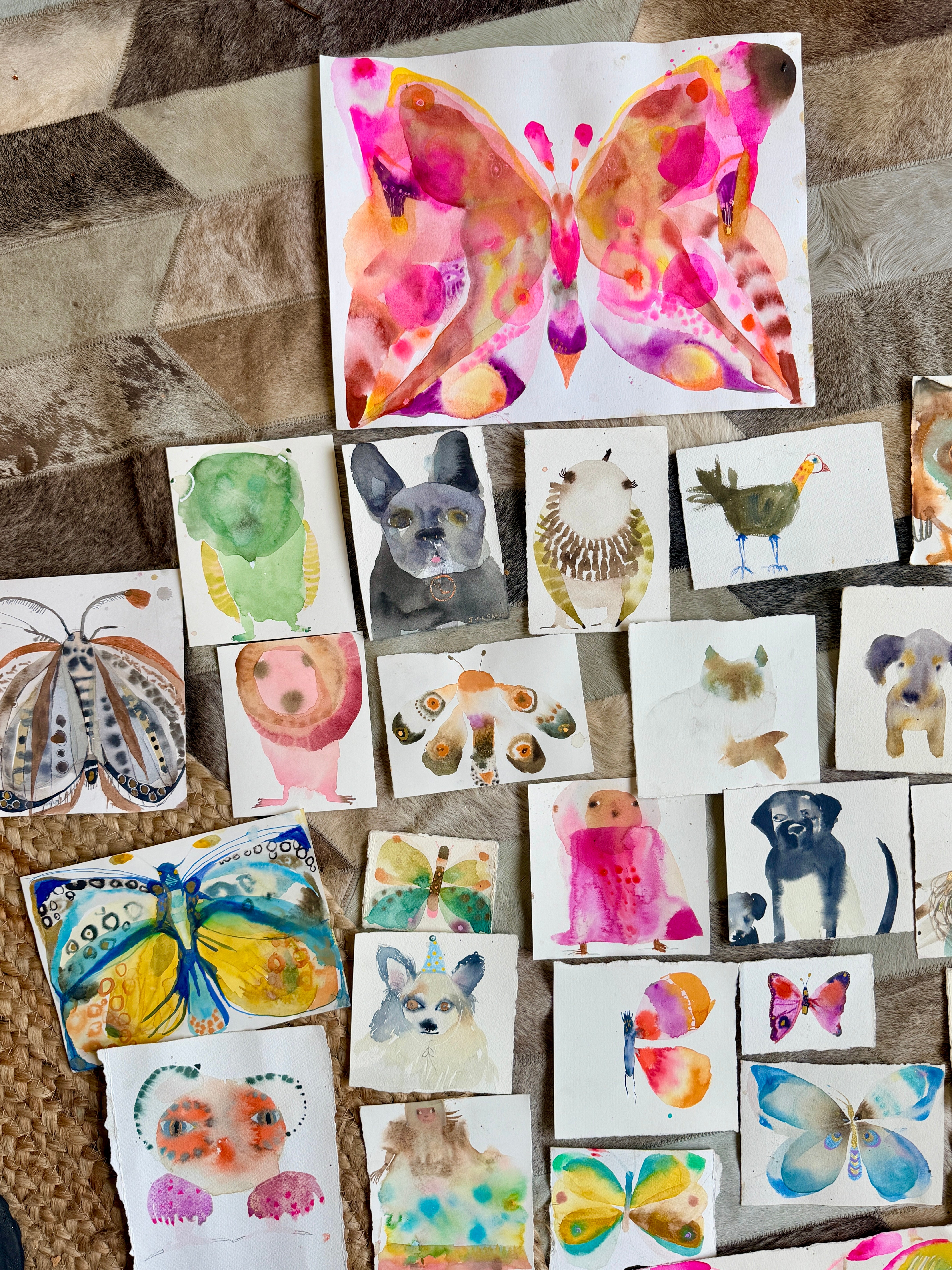 water colour minis