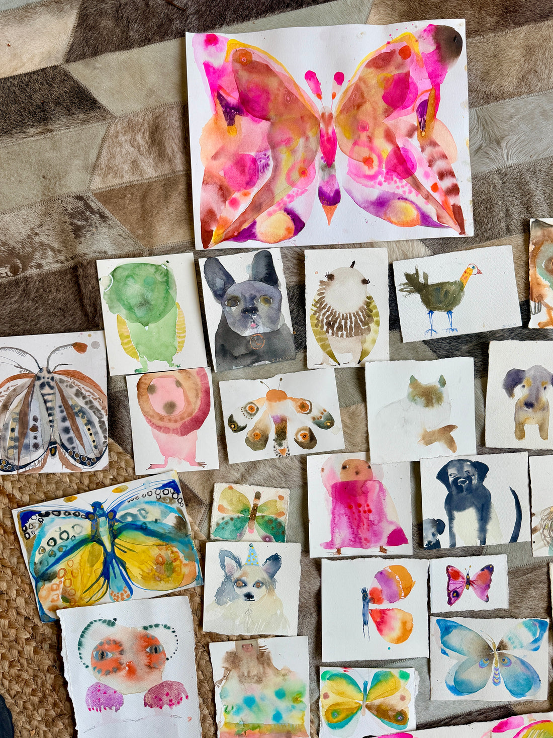water colour minis