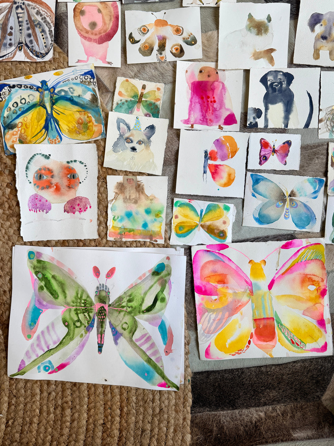 water colour minis