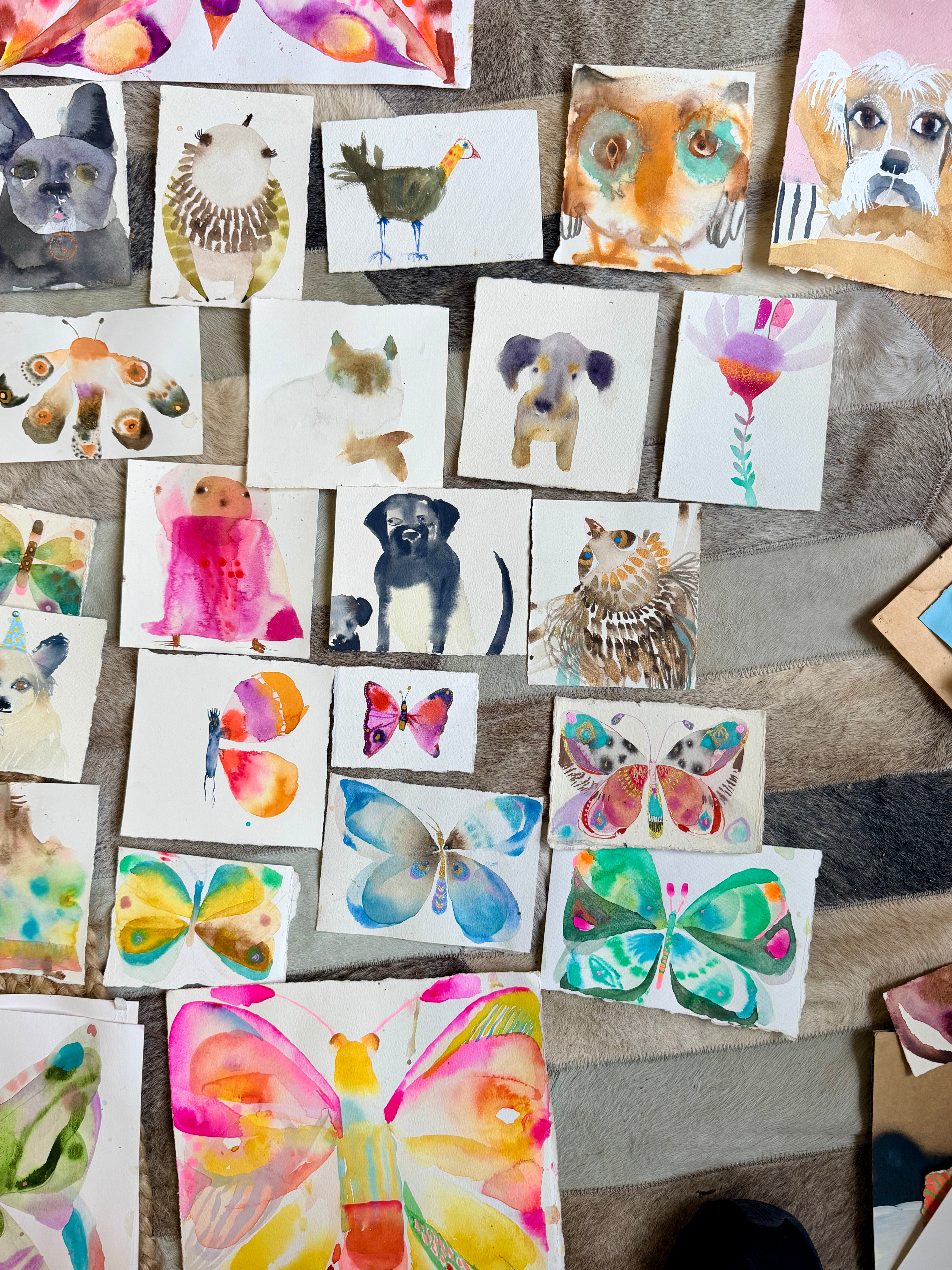 water colour minis