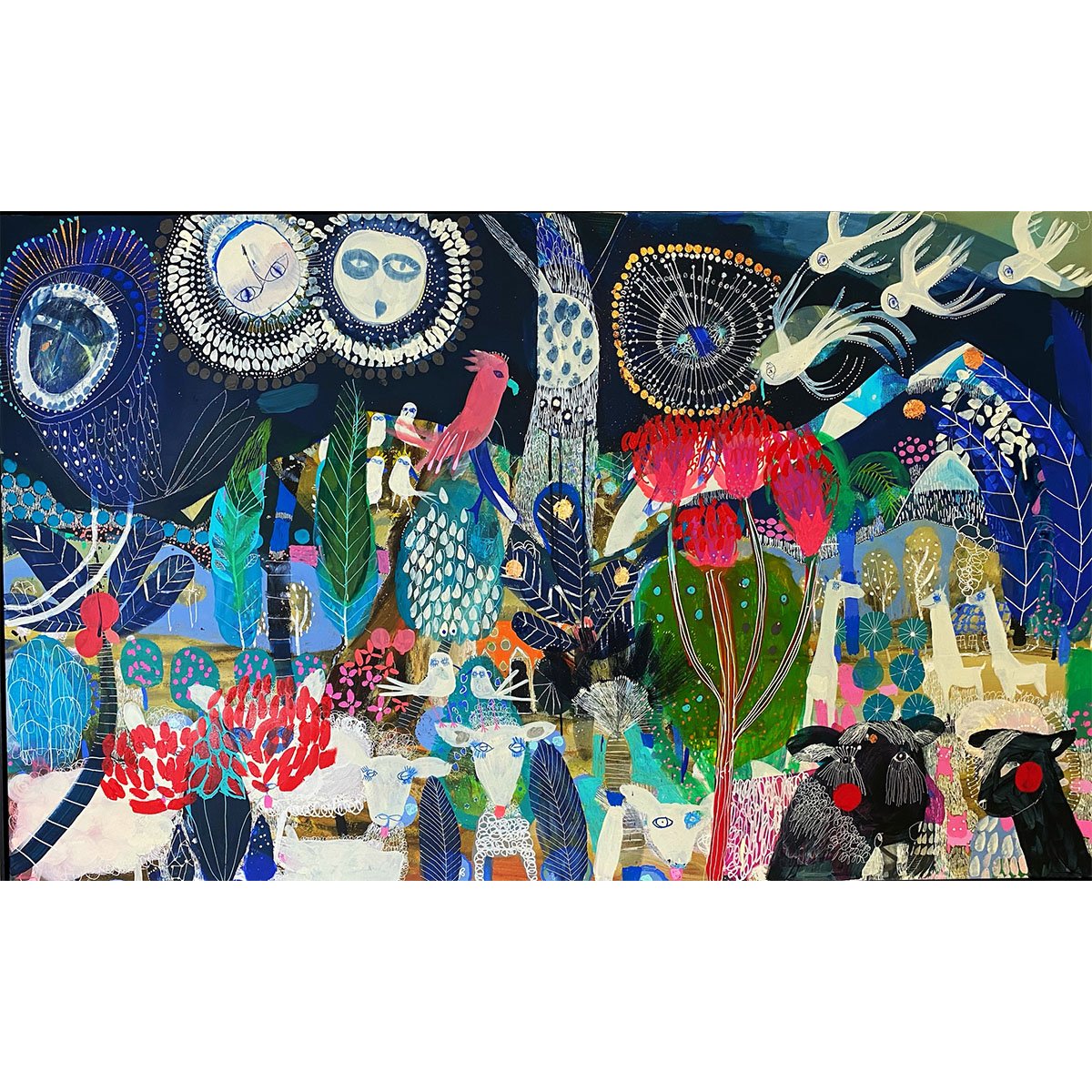 Land of the Warratahs- Original-JessieBreakwell-Jessie Breakwell Gallery