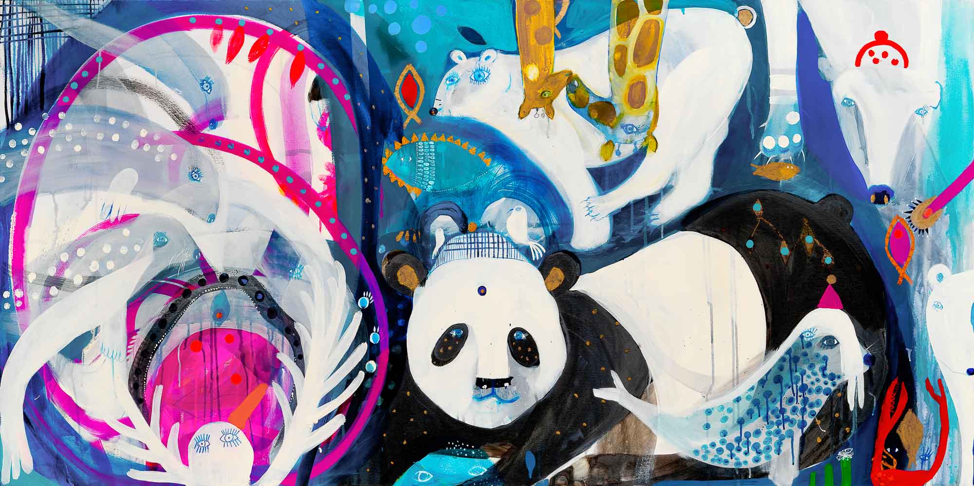 SCUBA PANDA-JessieBreakwell-Jessie Breakwell Gallery