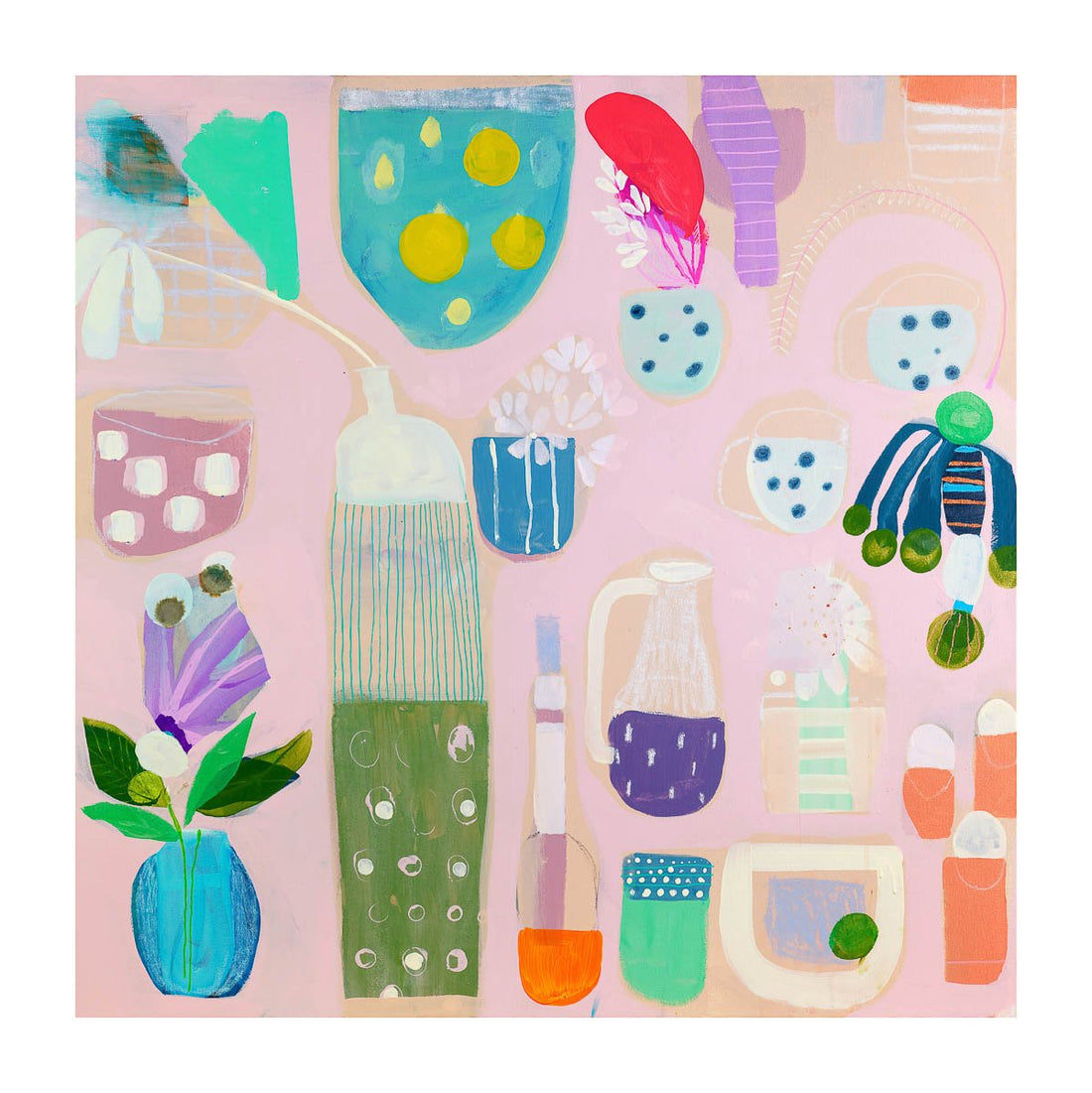 STILL LIFE IN PINK-JessieBreakwell-Jessie Breakwell Gallery