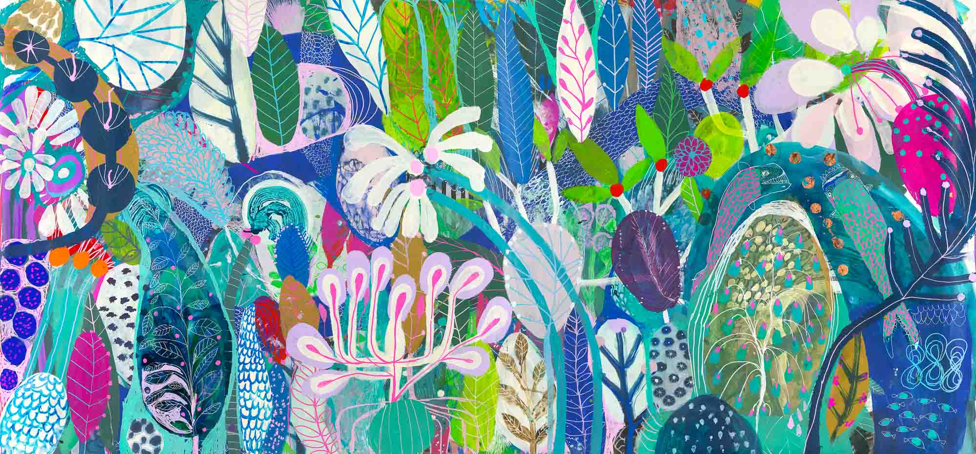 SWIMMING UPSTREAM-JessieBreakwell-Jessie Breakwell Gallery